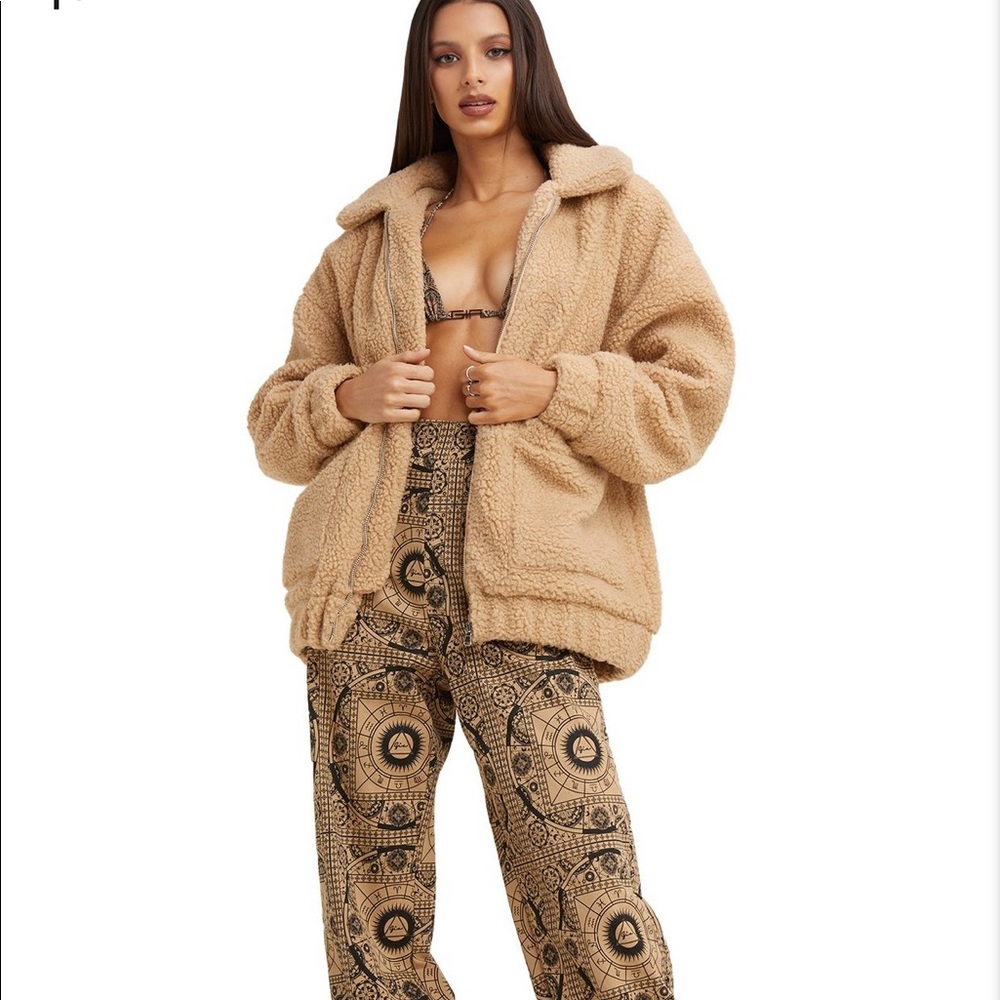 I.Am.Gia Caramel Pixie Coat
